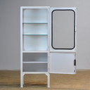 Vintage Iron Medical Cabinet, 1970’S