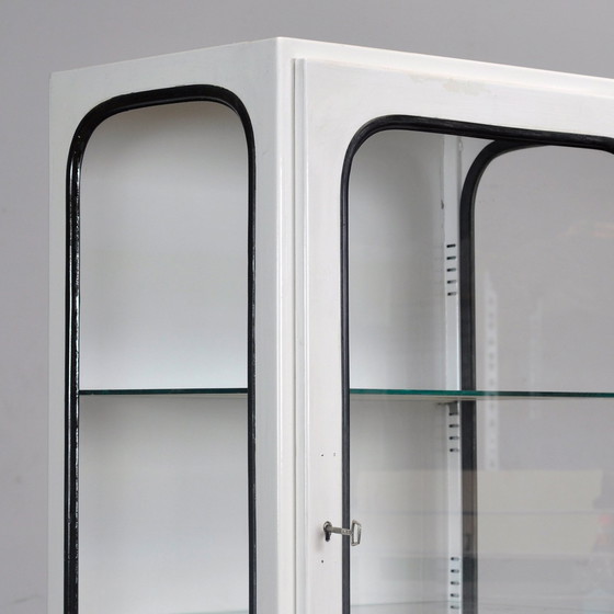 Image 1 of Vintage Iron Medical Cabinet, 1970’S