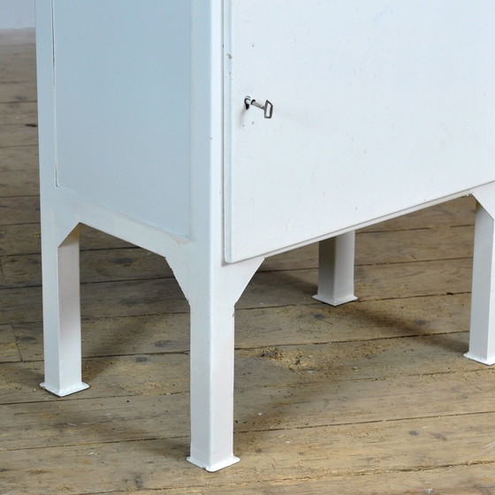 Image 1 of Vintage Iron Medical Cabinet, 1970’S