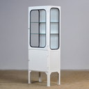 Vintage Iron Medical Cabinet, 1970’S