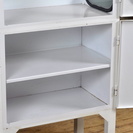 Image 1 of Vintage Iron Medical Cabinet, 1970’S