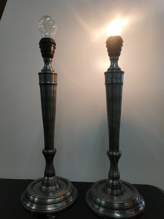 Image 1 of Lampade da tavolo retrò industriali 