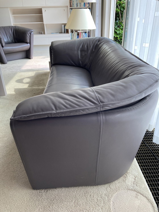 Image 1 of 2x Leolux sofa set