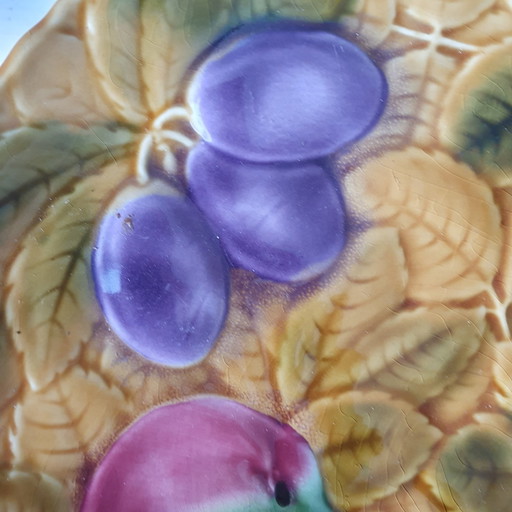Sarreguemines Ceramic Plate 30Cm