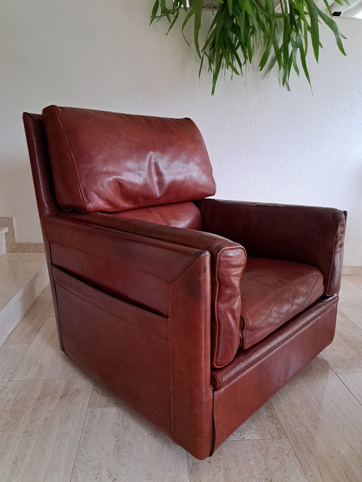 Baxter Armchair With Side Compartments