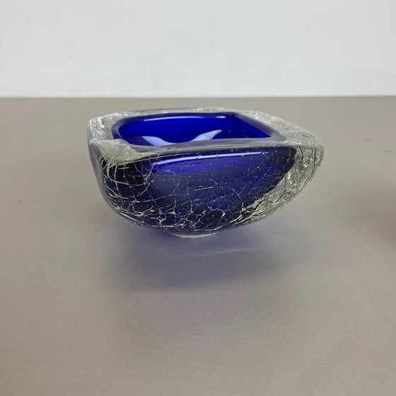 Image 1 of Pair of vintage Murano glass ashtrays, Italy 1970s