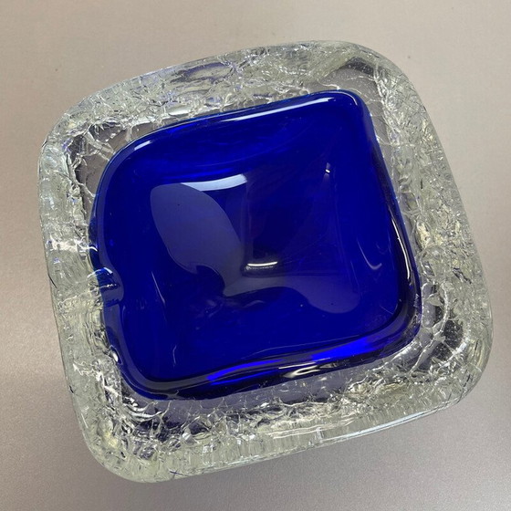 Image 1 of Pair of vintage Murano glass ashtrays, Italy 1970s