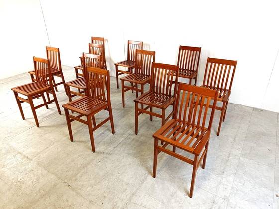 Image 1 of 12x Molteni Milano Chairs by Aldo Rossi