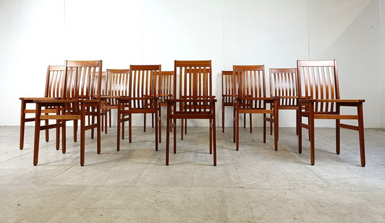 Image 1 of 12x Molteni Milano Chairs by Aldo Rossi