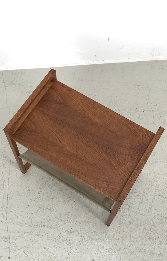 Image 1 of Kai Kristiansen side table with magazine holder