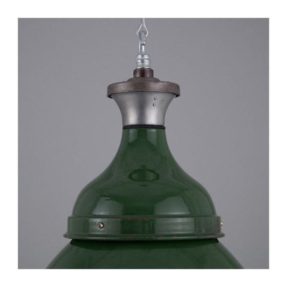 Image 1 of Vintage XL Lobnitz Dock pendant lights 1950s