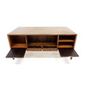 Scandinavian vintage rosewood desk by Ole Wanscher for A.J Iversen, Denmark 1950