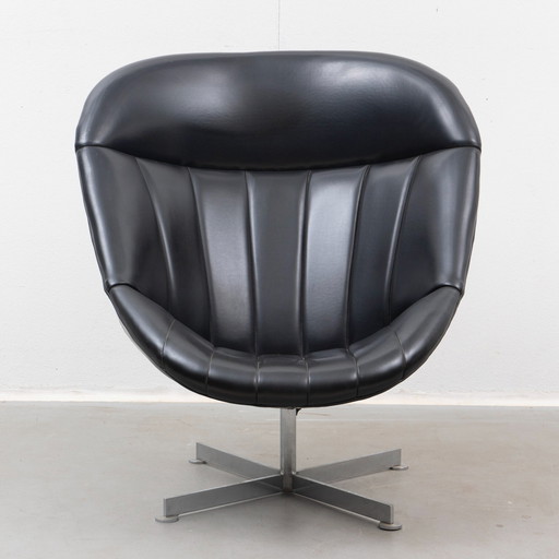 1960s Rudolf Wolf Swivel Chair For Rohé Noordwolde