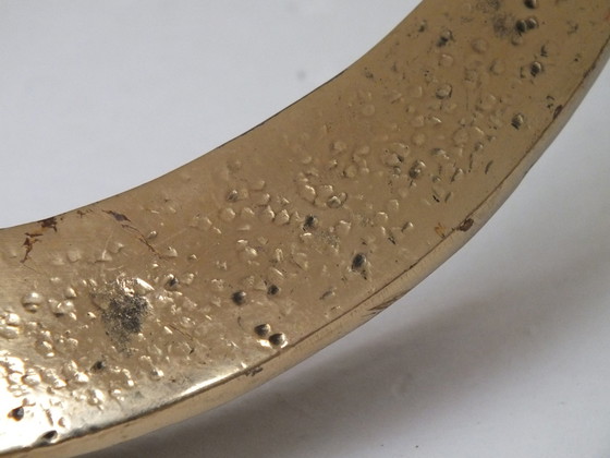 Image 1 of Attribuito a Ciani Florence Atelier Produzione Attribuita Anni 80' Elegante Applique in Ottone e Bronzo