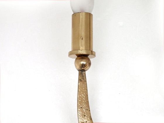 Image 1 of Attribuito a Ciani Florence Atelier Produzione Attribuita Anni 80' Elegante Applique in Ottone e Bronzo