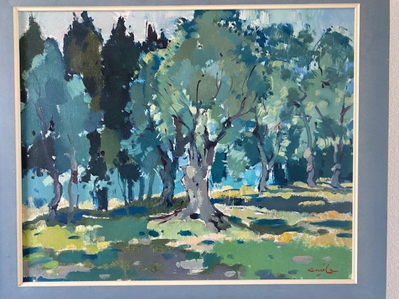 Image 1 of Emile Viegers - vue de la forêt