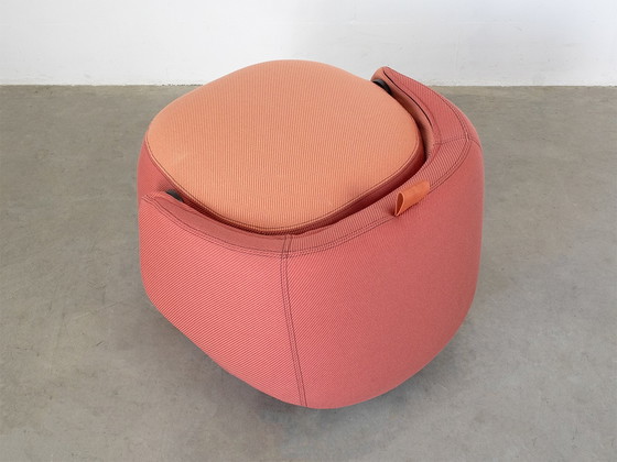 Image 1 of Haworth Armchair cum footstool Chick Openest Design Patricia Urquiola