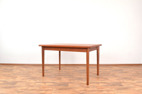 Image 1 of Mid-Century Danish Extendable Dining Table From Furbo, 1960S