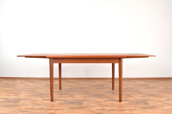 Image 1 of Mid-Century Danish Extendable Dining Table From Furbo, 1960S