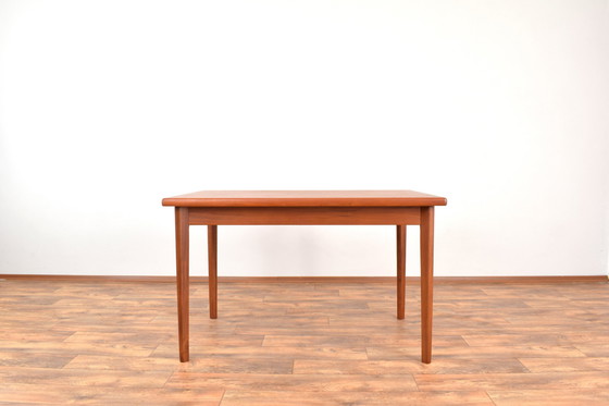 Image 1 of Mid-Century Danish Extendable Dining Table From Furbo, 1960S