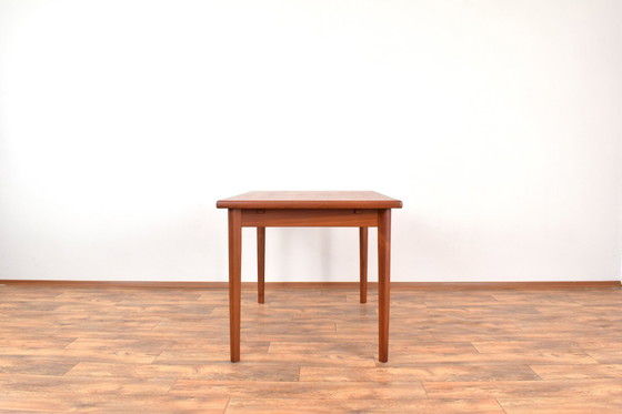 Image 1 of Mid-Century Danish Extendable Dining Table From Furbo, 1960S