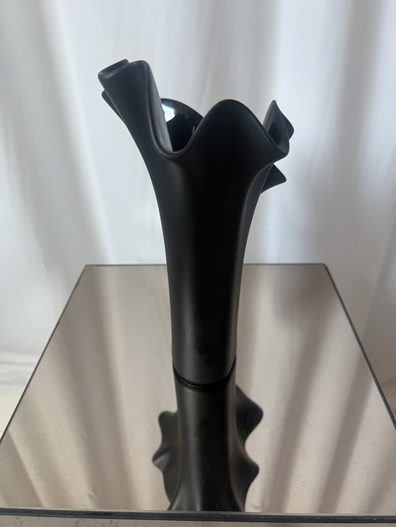 Image 1 of Jarrón Rosenthal Studio Line de porcelana negra Claus Josef Riedel