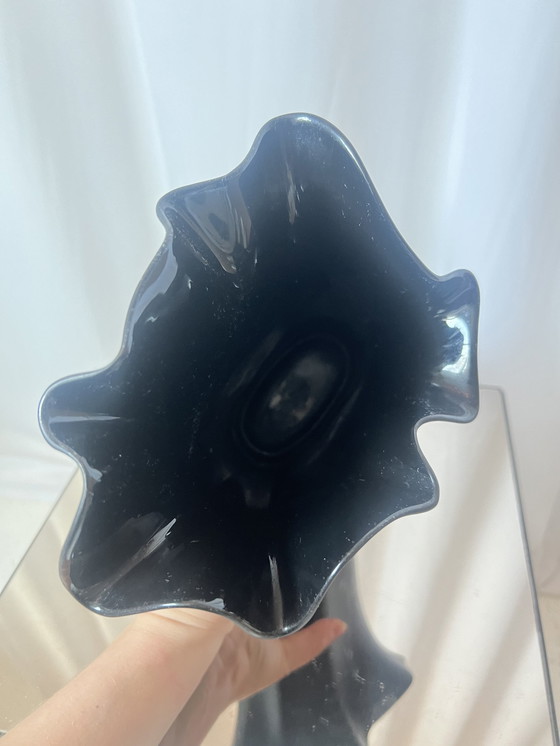 Image 1 of Jarrón Rosenthal Studio Line de porcelana negra Claus Josef Riedel