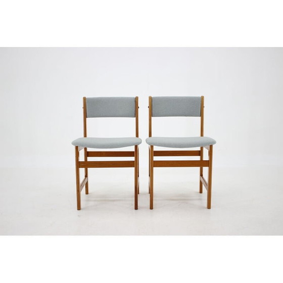 Image 1 of Set of 4 vintage teak chairs, Danish 1960