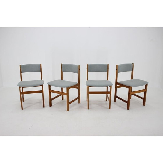 Image 1 of Set of 4 vintage teak chairs, Danish 1960
