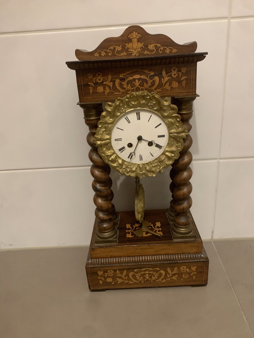 Classic column clock pendulum 1891