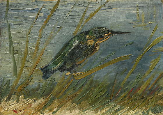 Image 1 of Vincent van Gogh - Kingfisher on the waterfront