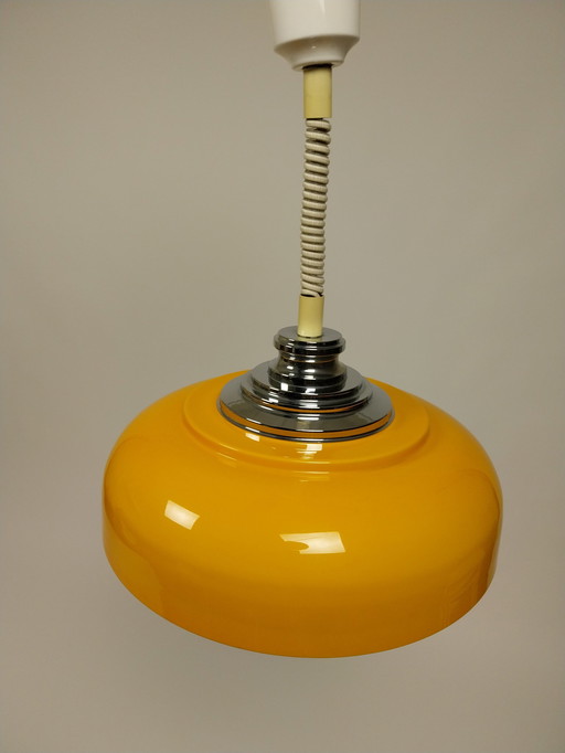 Space Age Pendant Lamp From The 1970s