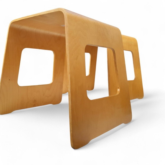 Image 1 of Pair of Stools Benjamin Design Lisa Norinder For Ikea