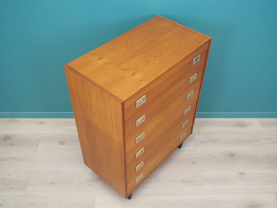 Image 1 of Teak Chest Of Drawers, Danish Design, 1970S, Production: Denmark