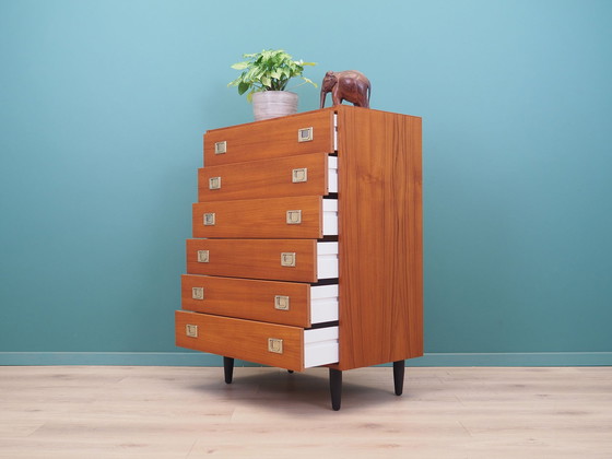 Image 1 of Teak Chest Of Drawers, Danish Design, 1970S, Production: Denmark