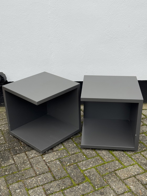 Image 1 of Juego de 4 mesas o estanterías modulares