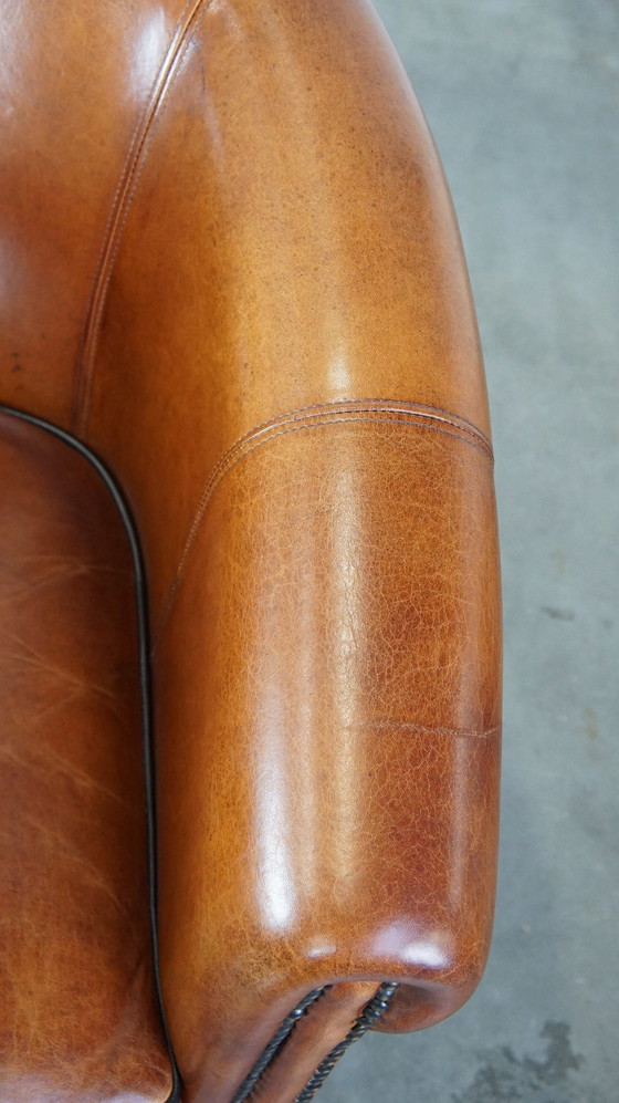 Image 1 of Sheep leather club chair