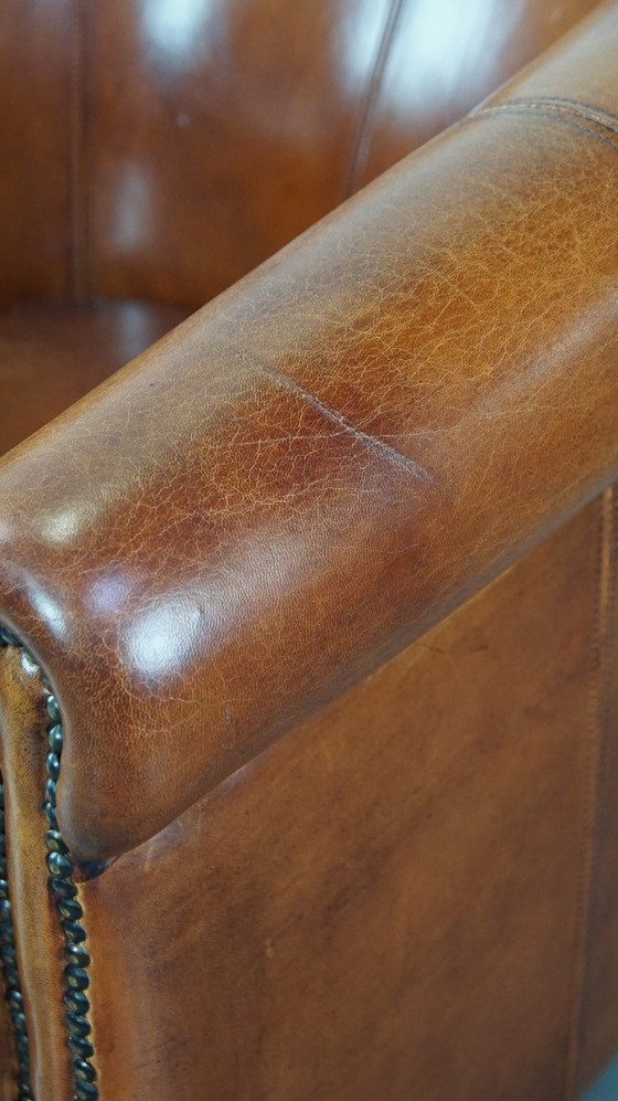 Image 1 of Sheep leather club chair