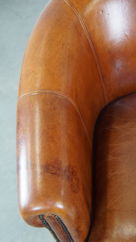 Image 1 of Sheep leather club chair