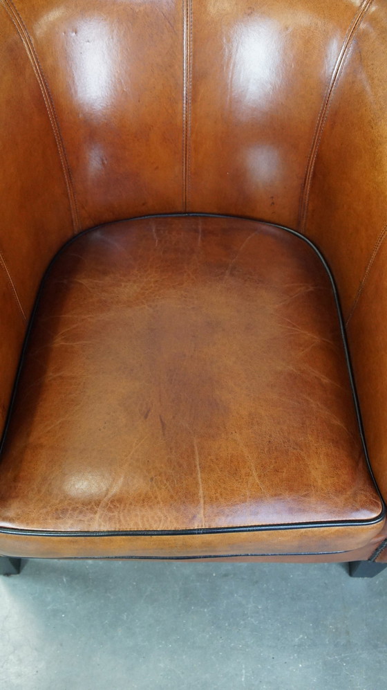 Image 1 of Sheep leather club chair