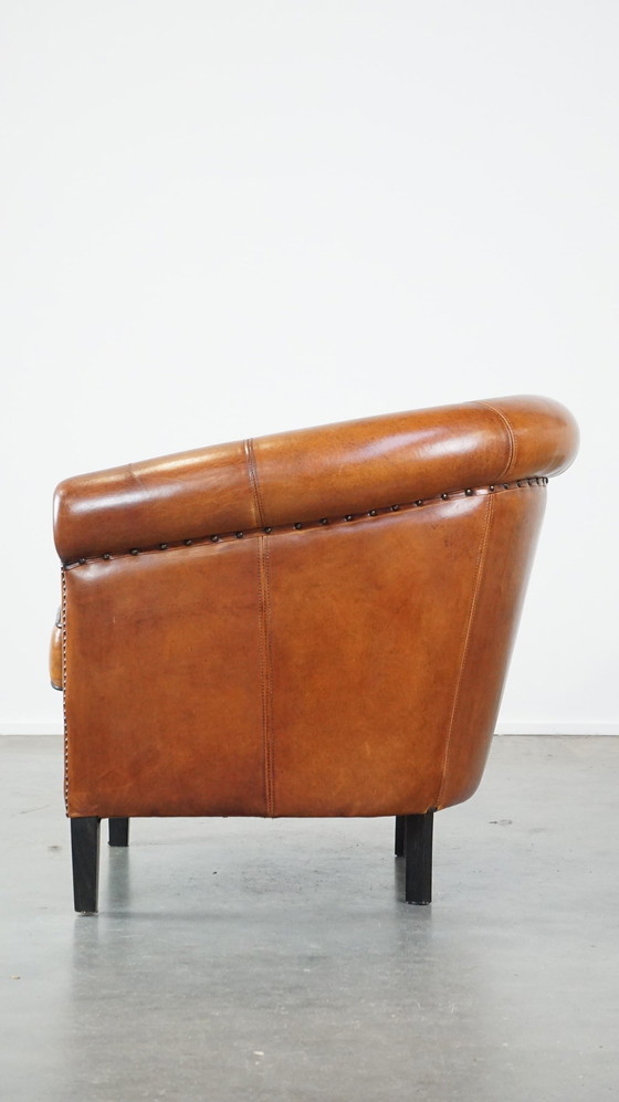 Image 1 of Sheep leather club chair