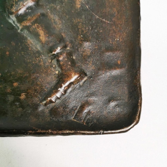 Image 1 of Bassorilievo in metallo d'epoca, Germania anni '30