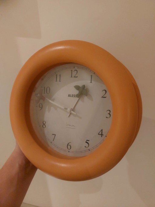 Allessi Time Flies Kitchen Clock