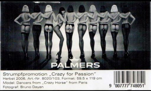 Advertising poster Palmers, Crazy for Passion