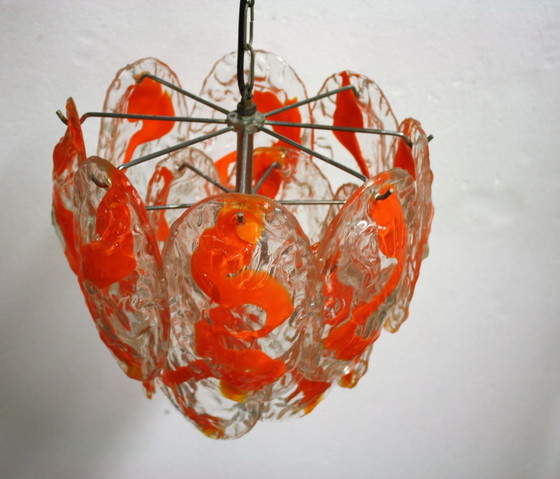 Image 1 of Mid-Century Handblown Murano Chandelier from La Murrina, 1960s