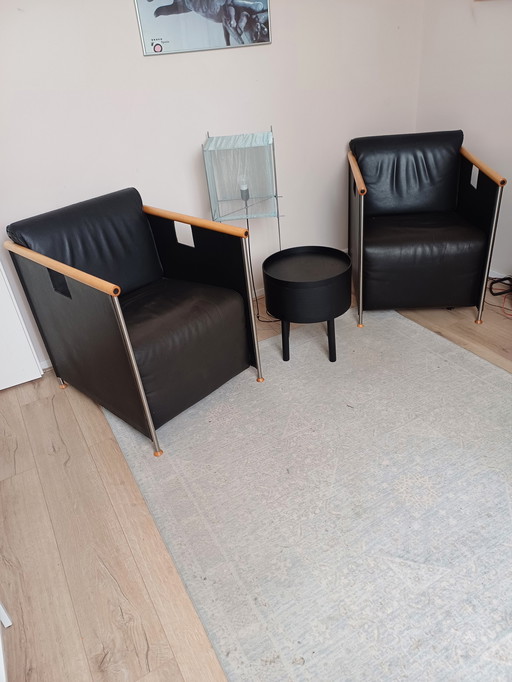 2x Castelijn Mazairac and Boonzaaijer FB chairs