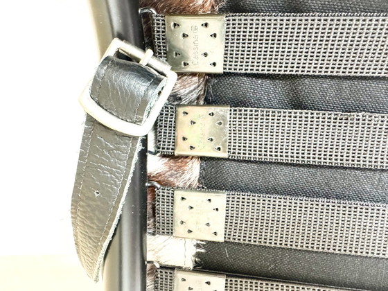 Image 1 of Lettino vintage Lc4 Cassina Le Corbusier in pelle di vacchetta