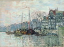 Claude Monet - Vue du Kromme Waal à Amsterdam