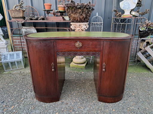 Antique Ladies Desk, Writing Desk, Dressing Table, Light Use Traces Dim. 110 x 50 cm and 82 cm High