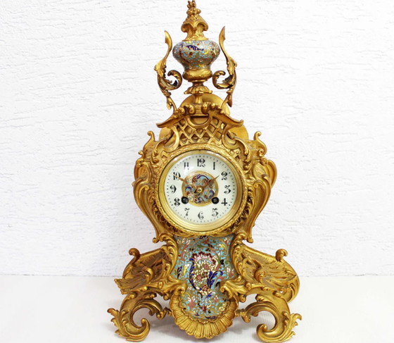 Image 1 of JungHans Clock with zodiac signs